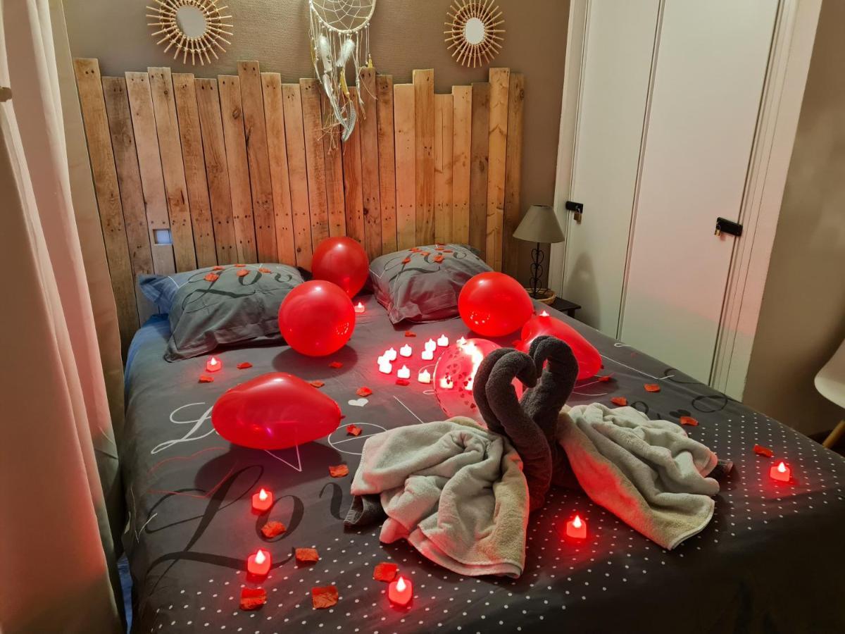 Les Bulles Medievales - Appartement Dedie Au Bien Etre Avec Spa - Netflix Et Wifi - Climatisation การ์กาซอน ภายนอก รูปภาพ
